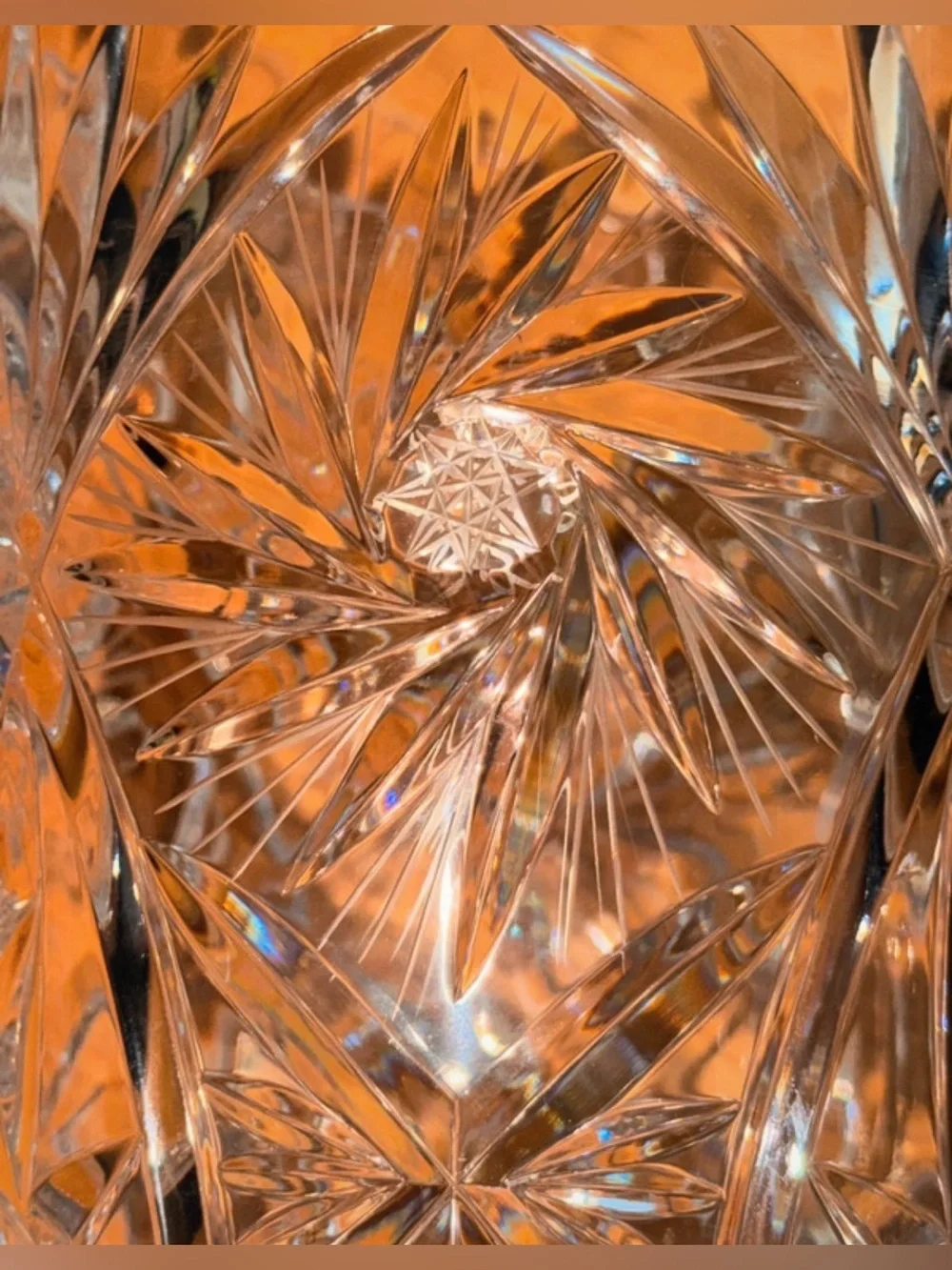 J.G. Durand 24% Lead Crystal 8” Vase in the elegant 